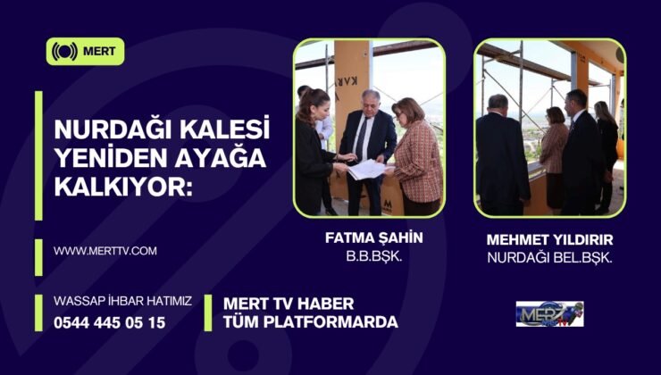 Nurdağı Kalesi Yeniden Ayağa Kalkıyor: Dev Projeye Yerinde İnceleme