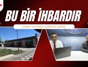 CANLI YAYINDA ÇARPICI ÇAĞRI