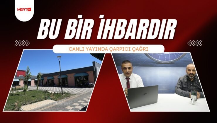 CANLI YAYINDA ÇARPICI ÇAĞRI
