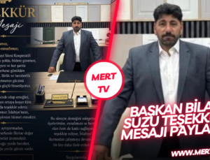 İslahiye Küçük Sanayi Sitesi Kooperatifi Başkanı Bilal Süzü’den Teşekkür Mesajı: “Ortak Paydamız İslahiye”