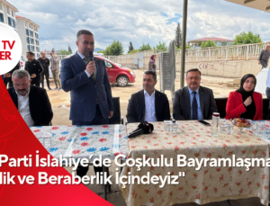 AK Parti İslahiye’de Coşkulu Bayramlaşma: “Birlik ve Beraberlik İçindeyiz”