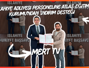 İslahiye Adliyesi Personeline ATLAS Eğitim Kurumu’ndan İndirim Desteği