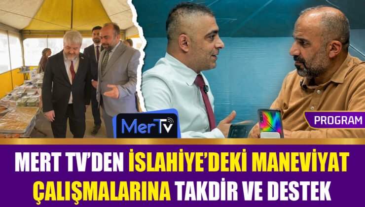 MERT TV’den Manevi Çalışmalara Takdir ve Destek