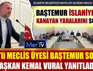 CHP’li Baştemur İslahiye Belediye Meclisi’nde Halkın Taleplerini Gündeme Getirdi
