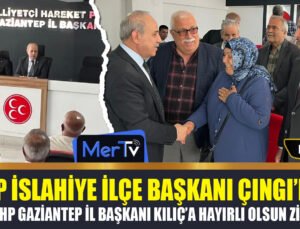 Başkan Muammer Çıngı’dan MHP G.Antep İl Başkanı Kılıç’a Tebrik Ziyareti