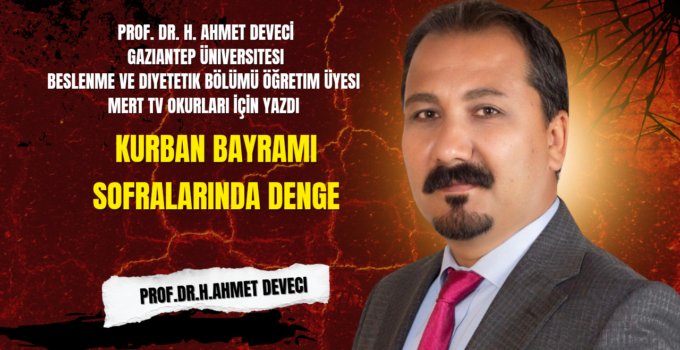 Kurban Bayramı Sofralarında Denge