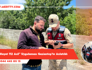 Jandarmadan Hayat Kurtaran Tanıtım: “Hayat 112 Acil” Uygulaması Gaziantep’te Anlatıldı