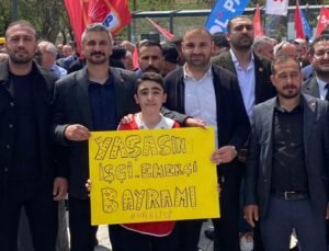 İslahiye CHP, 1 Mayıs İçin Gaziantep Meydanlarındaydı
