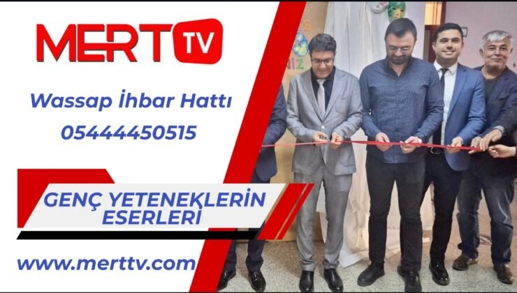GENÇ YETENEKLERİN ESERLERİ GÖRÜCÜYE ÇIKTI: PINARBAŞI ORTAOKULU’NDA SANAT DOLU SERGİ