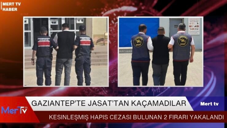 Gaziantep’te JASAT’tan Kaçamadılar
