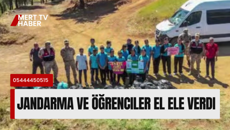 Gaziantep’te Anlamlı Çevre Hareketi: Jandarma ve Öğrenciler El Ele Verdi