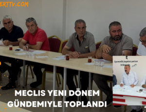 Meclis Yeni Dönem Gündemiyle Toplandı