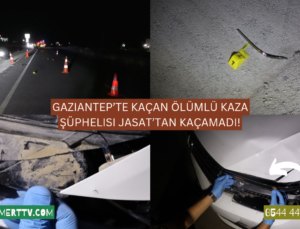 Gaziantep’te Kaçan Ölümlü Kaza Şüphelisi JASAT’tan Kaçamadı!