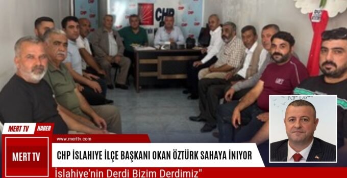 İslahiye’nin Derdi Bizim Derdimiz