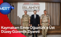 Kaymakam Emre Oğuztürk’e Üst Düzey Güvenlik Ziyareti