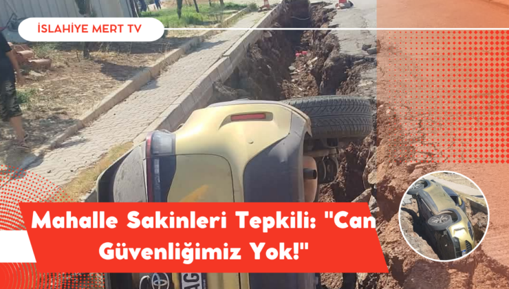 Mahalle Sakinleri Tepkili: “Can Güvenliğimiz Yok!”