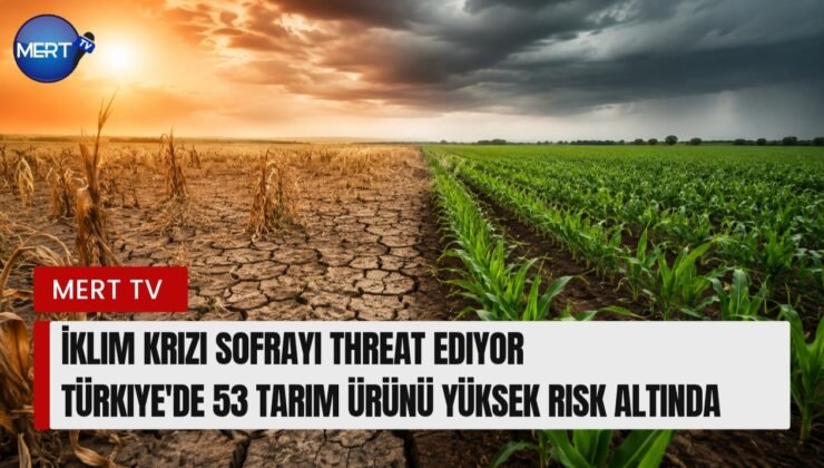 İklim Krizi Sofrayı Threat Ediyor: Türkiye’de 53 Tarım Ürünü Yüksek Risk Altında