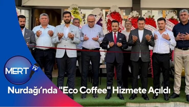 Nurdağı’nda “Eco Coffee” Hizmete Açıldı