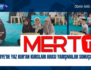 İslahiye’de Yaz Kur’an Kursları Arası Yarışmalar Sonuçlandı