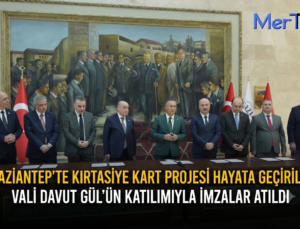 Gaziantep’te Eğitime ve Esnafa Çifte Destek: “Kırtasiye Kart” Projesi Başlatıldı