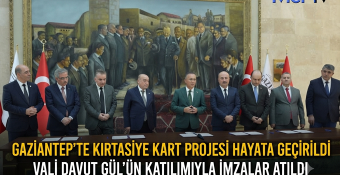 Gaziantep’te Eğitime ve Esnafa Çifte Destek: “Kırtasiye Kart” Projesi Başlatıldı