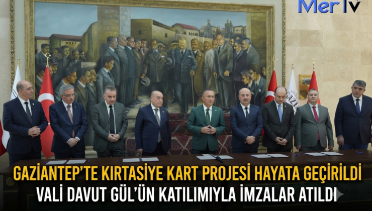 Gaziantep’te Eğitime ve Esnafa Çifte Destek: “Kırtasiye Kart” Projesi Başlatıldı