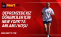 Depremzede Kız Öğrenciler İçin New York’ta Anlamlı Koşu
