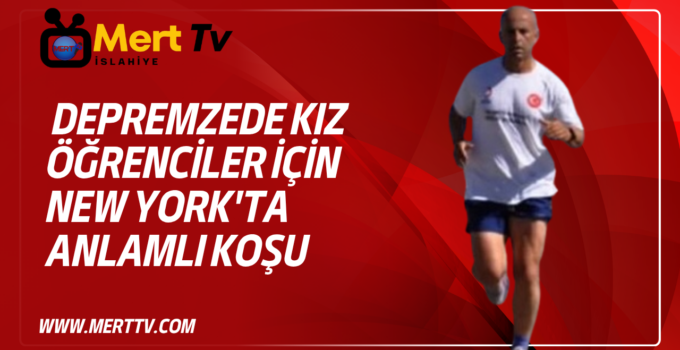 Depremzede Kız Öğrenciler İçin New York’ta Anlamlı Koşu