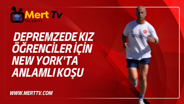 Depremzede Kız Öğrenciler İçin New York’ta Anlamlı Koşu