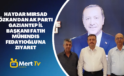 Haydar Mirsad Özkan’dan AK Parti Gaziantep İl Başkanı Fatih Mühendis Fedayioğlu’na Ziyaret