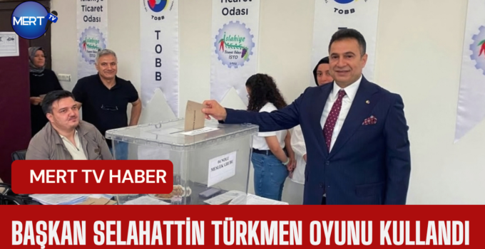 Başkan Selahattin Türkmen Oyunu Kullandı: “Nurdağı ve İslahiye İçin Hayırlı Olsun”