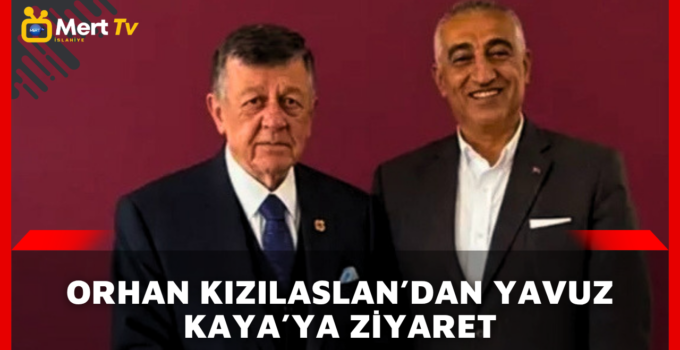 BBP GAZİANTEP İL BAŞKANI ORHAN  KIZILASLAN’DAN GENEL BAŞKAN KAYA’YA ZİYARET