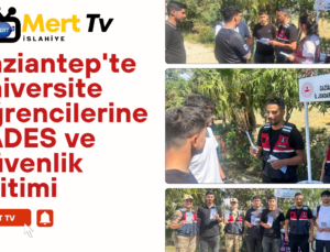 Gaziantep’te Üniversite Öğrencilerine KADES ve Güvenlik Eğitimi