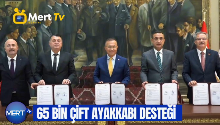 65 Bin Çift Ayakkabı Desteği